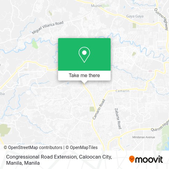 How to get to Congressional Road Extension, Caloocan City, Manila in
