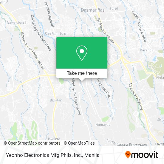 Yeonho Electronics Mfg Phils, Inc., Calabarzon