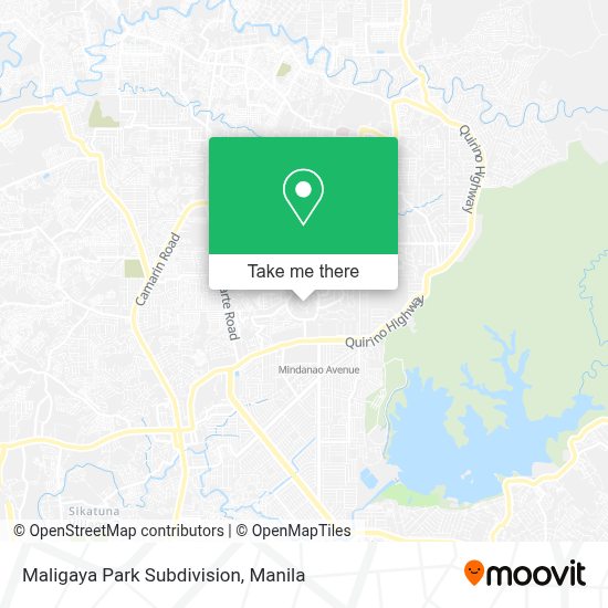How to get to Maligaya Park Subdivision in Kalookan City by bus?