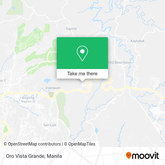 How to get to Oro Vista Grande in Antipolo City by bus?