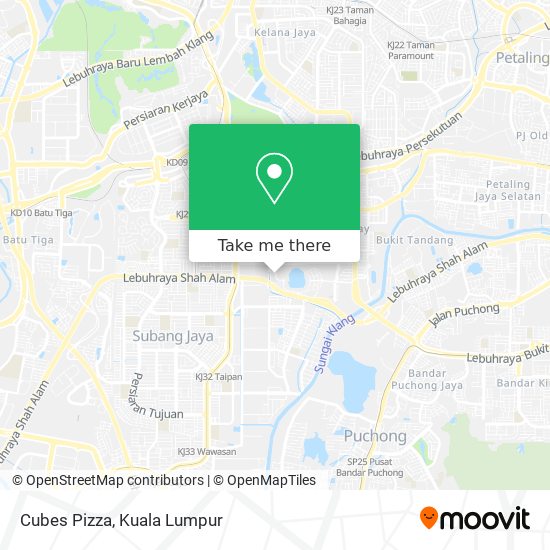 Maps Pizza Near Me How To Get To Cubes Pizza In Petaling Jaya By Bus, Mrt & Lrt Or Train?