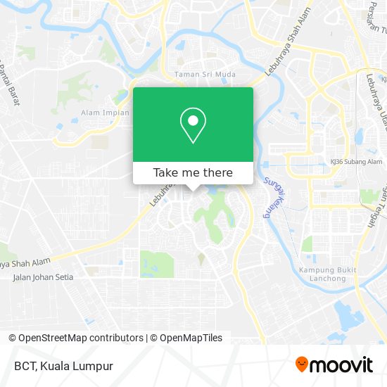 Bct Maps And Schedules How To Get To Bct In Klang By Bus Or Train?