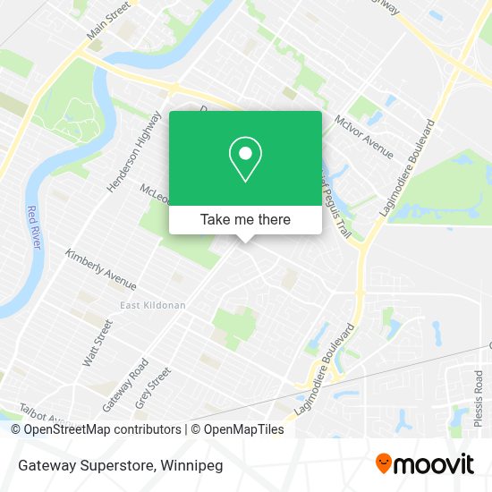 How to get to Gateway Superstore in Winnipeg by bus?