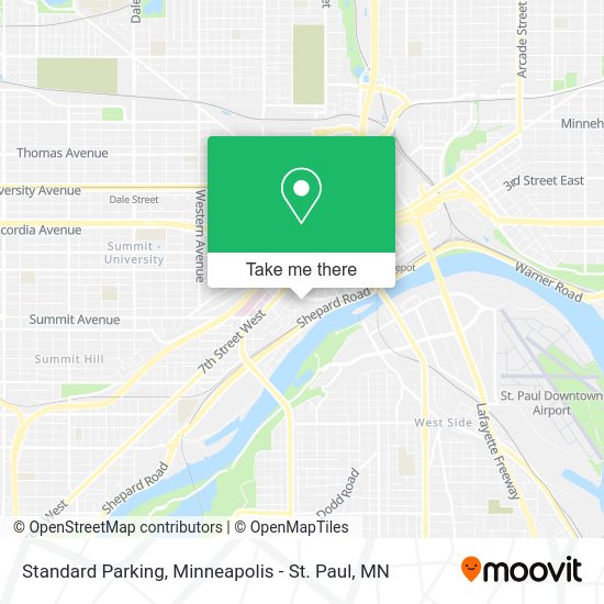 How to get to Standard Parking in St. Paul by Bus or Light Rail?