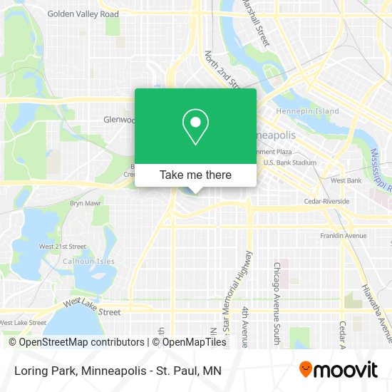 How to get to Loring Park in Minneapolis by bus or light rail?