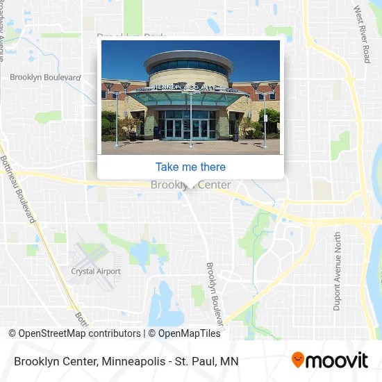 Brooklyn Center Mn Map How To Get To Brooklyn Center By Bus?