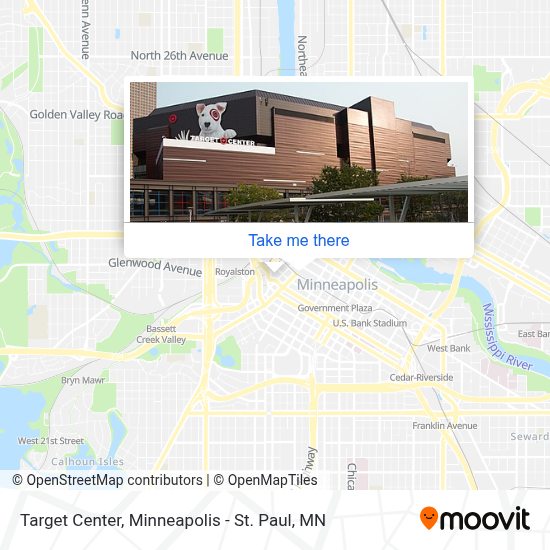 How to get to Target Center in Minneapolis by bus or light rail?