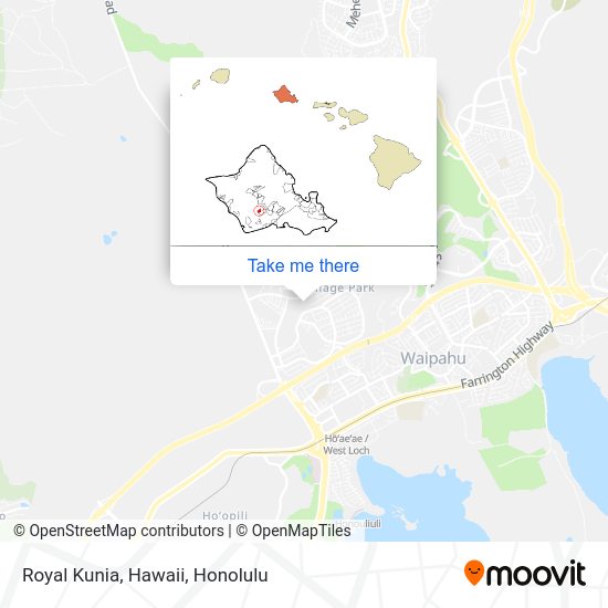 How to get to Royal Kunia, Hawaii by Bus?