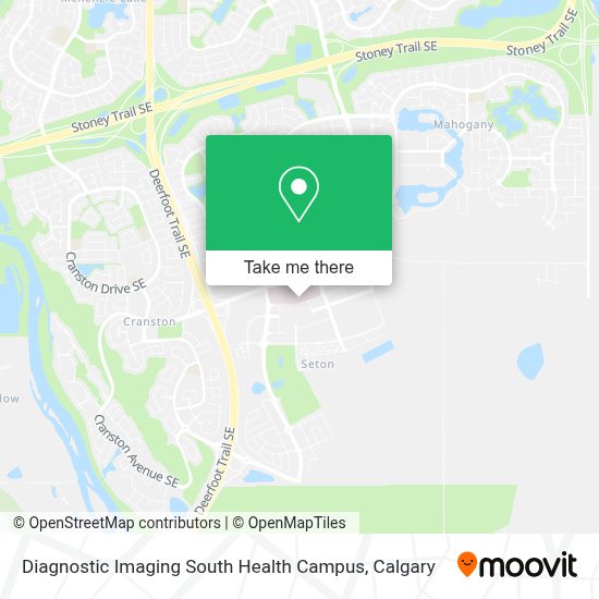 How to get to Diagnostic Imaging South Health Campus in Calgary by bus