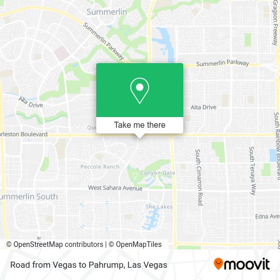 How to get to Road from Vegas to Pahrump in Las Vegas by bus?
