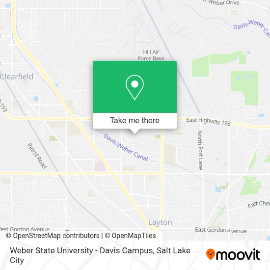 700 S 3000 N 15 To Hwy 89 Weber State University