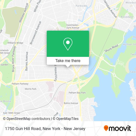 How to get to 1750 Gun Hill Road in Bronx by Subway, Bus or Train?