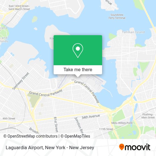 How to get to Laguardia Airport in Queens by bus, subway or train?