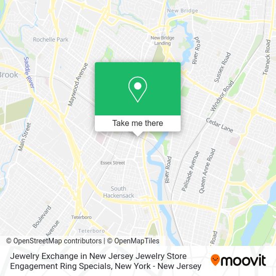 How to get to Jewelry Exchange in New Jersey Jewelry Store Engagement