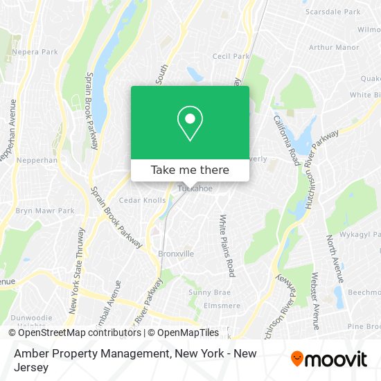 How to get to Amber Property Management in Tuckahoe, Ny by Bus or