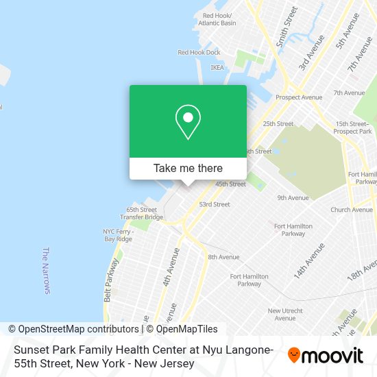 Red hook family health center at nyu langone; How to get to Sunset Park Family Health Center at Nyu Langone 55th