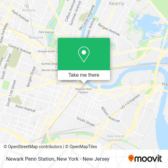 How to get to Newark Penn Station in Newark, Nj by bus, train, subway