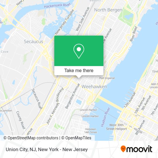 How to get to Union City, NJ in Union City, Nj by bus or subway?