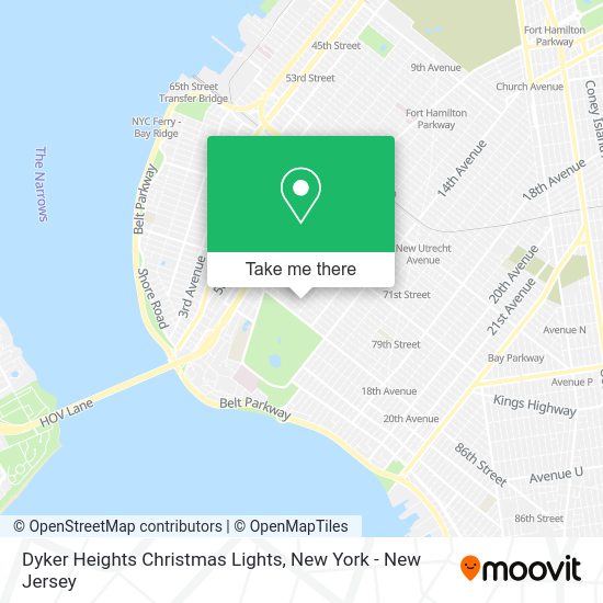 Dyker Heights Lights Map How to get to Dyker Heights Christmas Lights in Brooklyn by Bus or