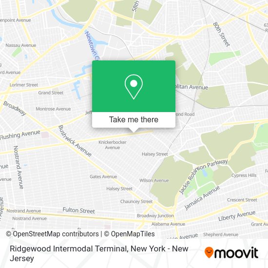 How to get to Ridgewood Intermodal Terminal in New York New Jersey by