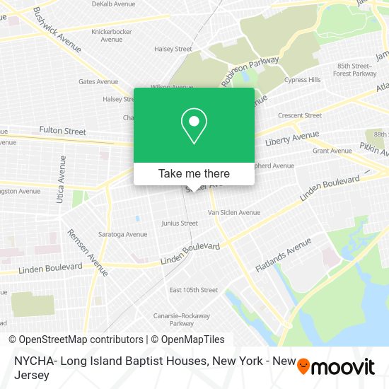 How to get to NYCHA Long Island Baptist Houses in New York New