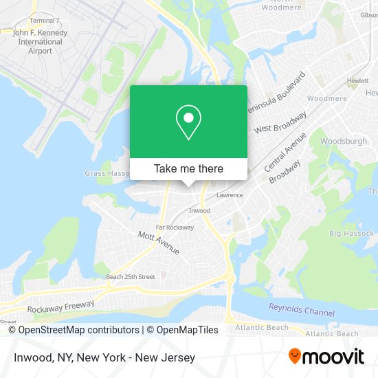 How to get to Inwood, NY in Inwood, Ny by bus, train or subway?