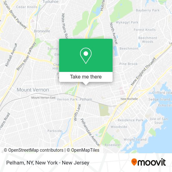 How to get to Pelham, NY in Pelham, Ny by bus, train or subway?
