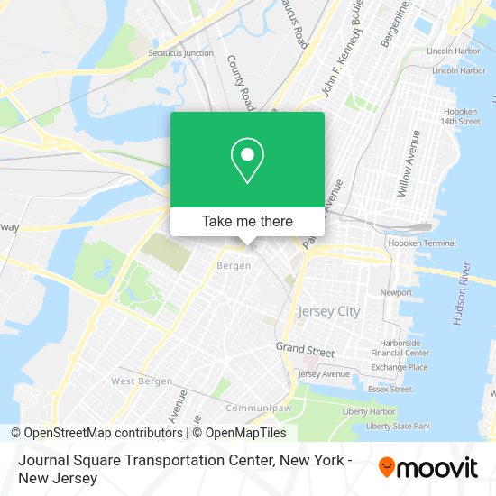 How to get to Journal Square Transportation Center in Jersey City, Nj