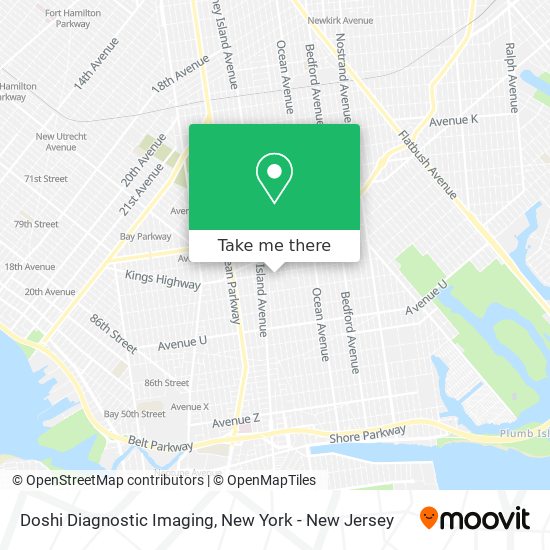 ¿Cómo llegar a Doshi Diagnostic Imaging en New York New Jersey en