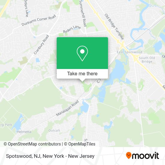 How to get to Spotswood, NJ in Spotswood, Nj by bus, train or subway?
