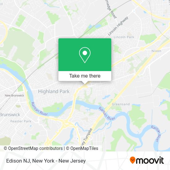 How to get to Edison NJ in Edison, Nj by bus, train or subway?