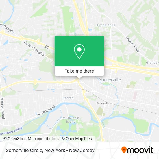 How to get to Somerville Circle in Bridgewater, Nj by Bus or Train?