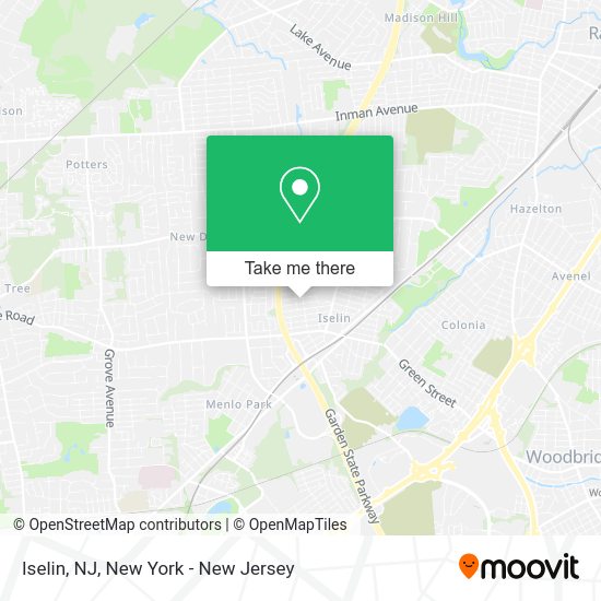 How to get to Iselin, NJ in Woodbridge, Nj by bus, train or subway?