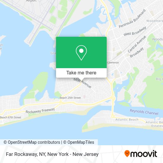 ¿Cómo llegar a Far Rockaway, NY en Queens en Metro, Autobús o Tren?