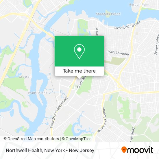 How to get to Northwell Health in Staten Island by Bus, Train or Subway?