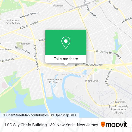 How to get to LSG Sky Chefs Building 139 in Queens by Bus or Subway