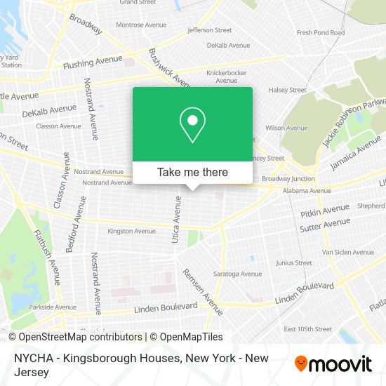 How to get to NYCHA Kingsborough Houses in New York New Jersey by
