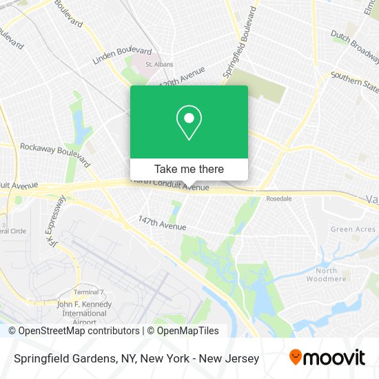 How to get to Springfield Gardens, NY in Queens by bus, train or subway?