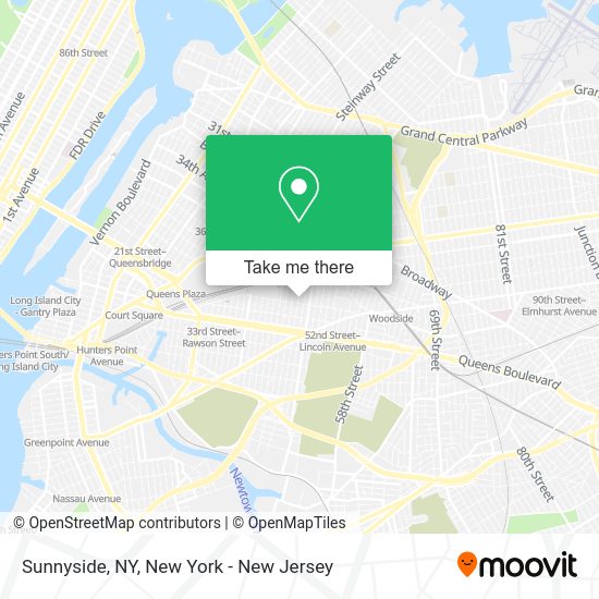 How to get to Sunnyside, NY in Queens by subway, bus or train?