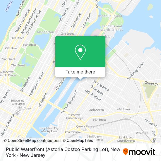 How to get to Public Waterfront (Astoria Costco Parking Lot) in Queens