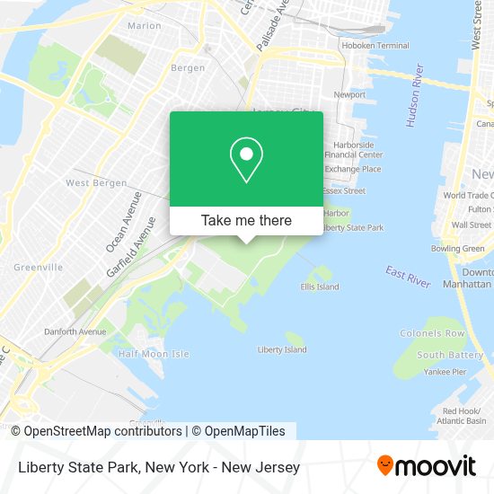 How to get to Liberty State Park in Jersey City, Nj by bus, train