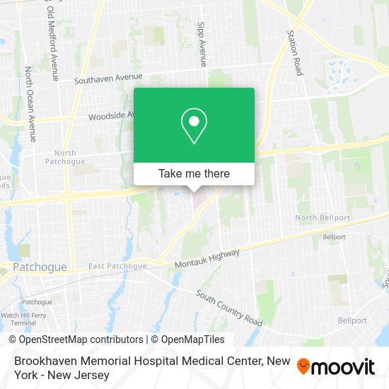 How to get to Brookhaven Memorial Hospital Medical Center in East