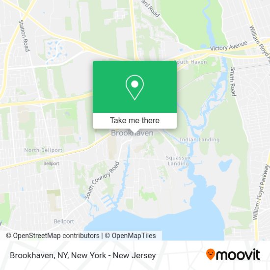 ¿Cómo llegar a Brookhaven, NY en Brookhaven, Ny en autobús o tren?