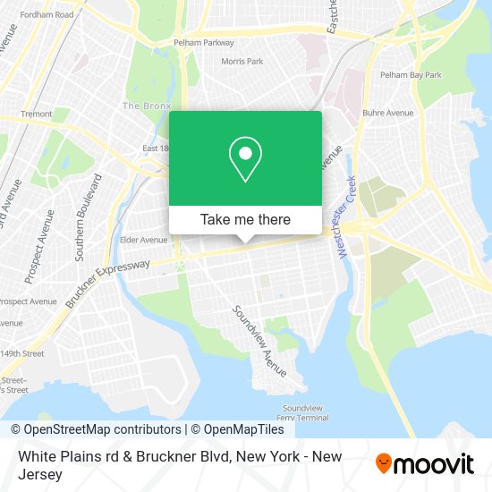 How to get to White Plains rd & Bruckner Blvd in Bronx by bus, subway