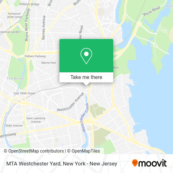 How to get to MTA Westchester Yard in Bronx by bus or subway?