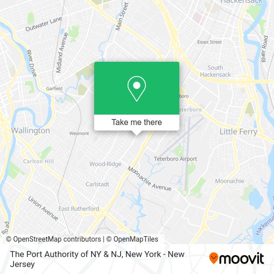 How to get to The Port Authority of NY & NJ in Hasbrouck Heights, Nj by