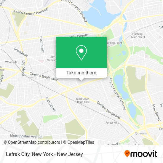 How to get to Lefrak City in Queens by subway, bus or train?