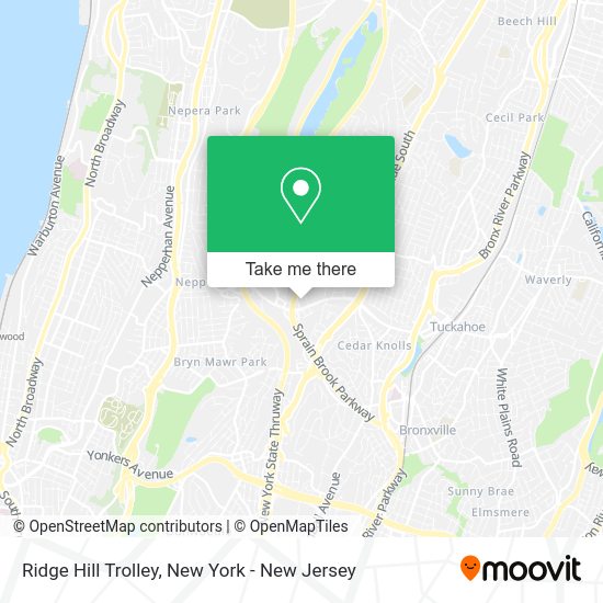 How to get to Ridge Hill Trolley in Yonkers, Ny by bus, train or subway?