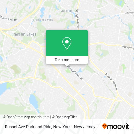 How to get to Russel Ave Park and Ride in Wyckoff, Nj by Bus, Subway or