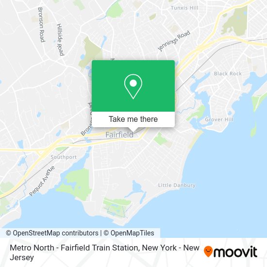 How to get to Metro North Fairfield Train Station in Fairfield, Ct by